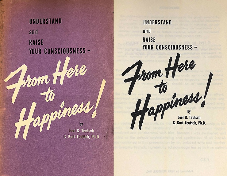 Understand and Raise Your Consciousness. From Here to Happiness!