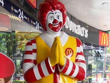 реклама McDonald`s